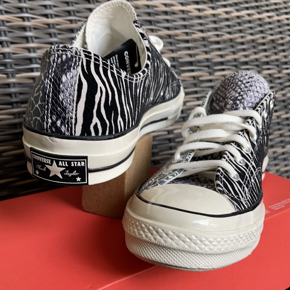 Converse Chuck 70 OX Black/Egret/Egret MEN`S - Picture 12 of 16